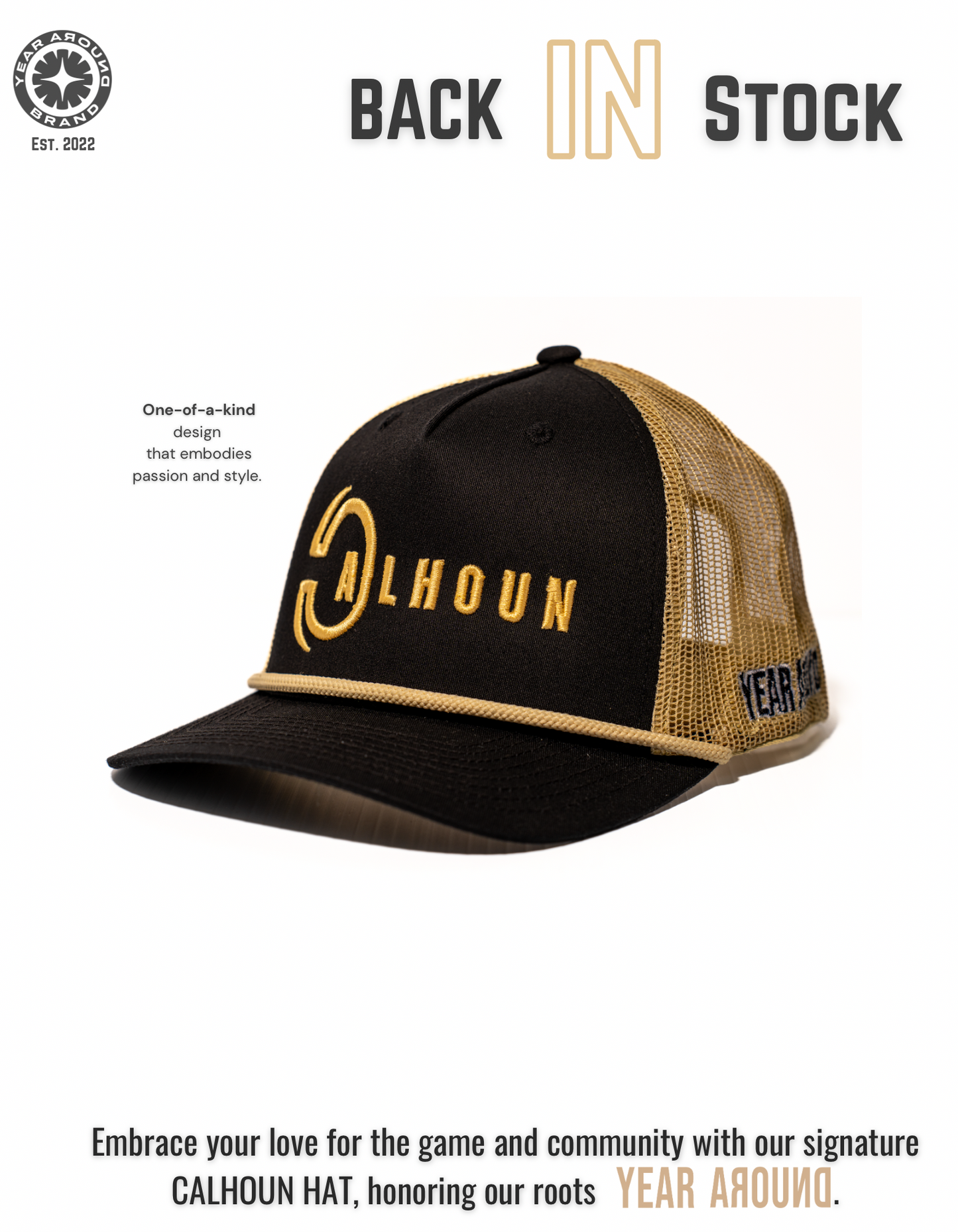 Calhoun Trucker Rope Hat