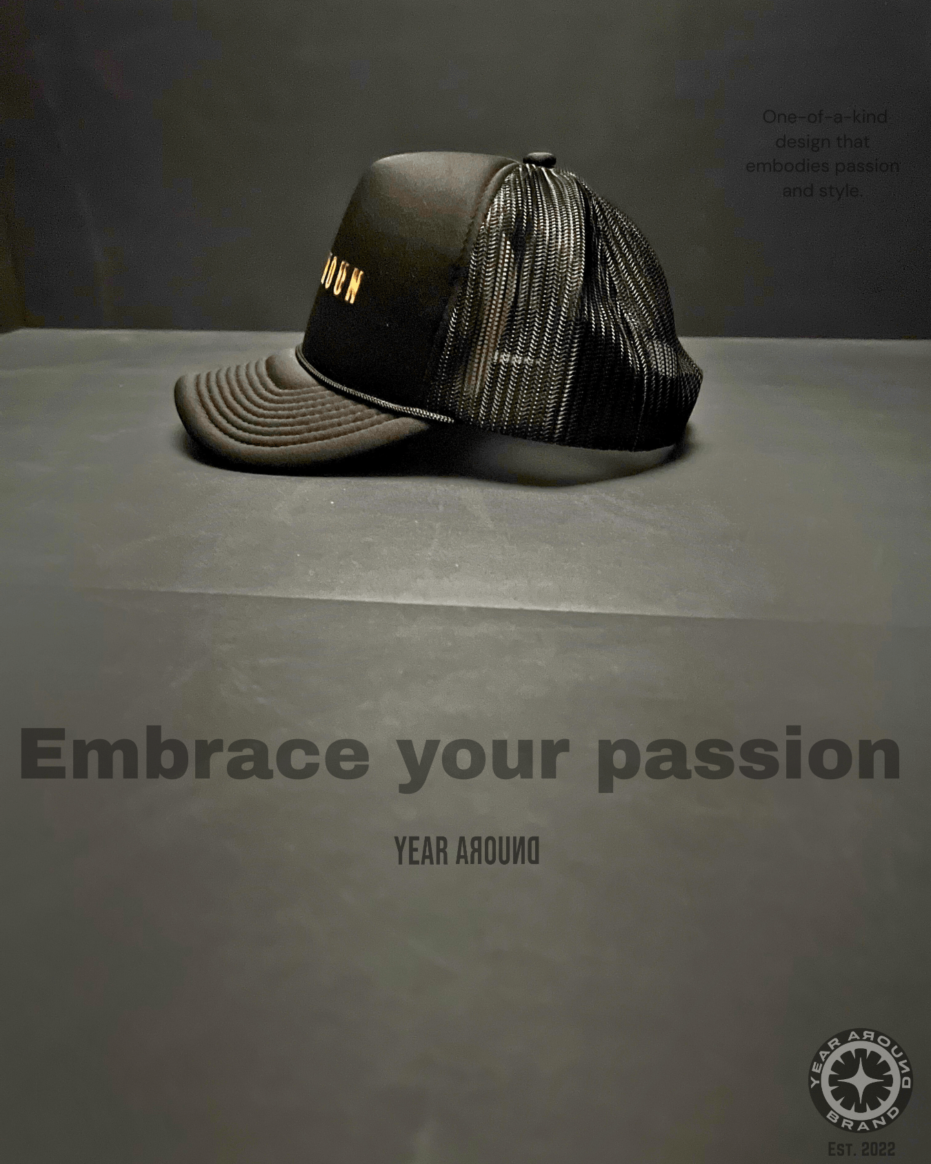 Calhoun Gold Chrome Hat