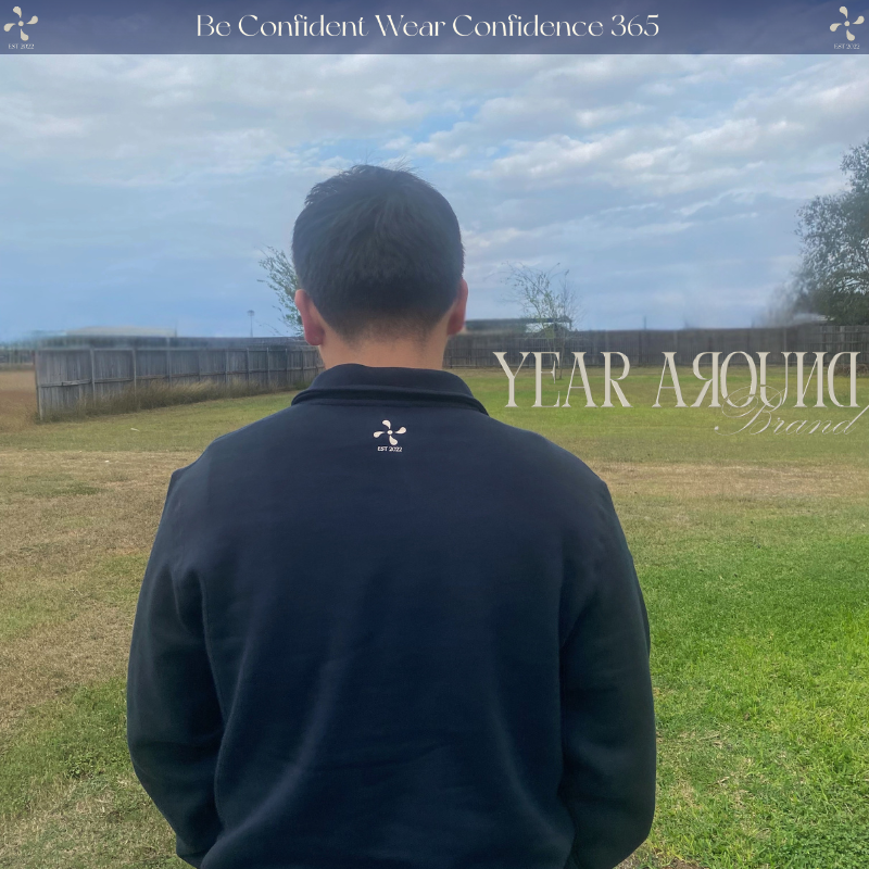 Wear Confidence 3/4 Zip Crew