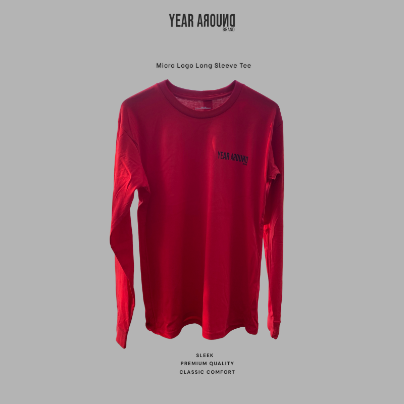 Micro Logo Long Sleeve Tee