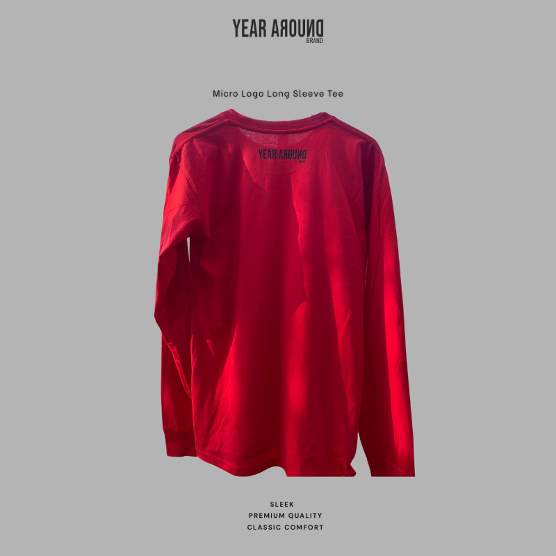 Micro Logo Long Sleeve Tee