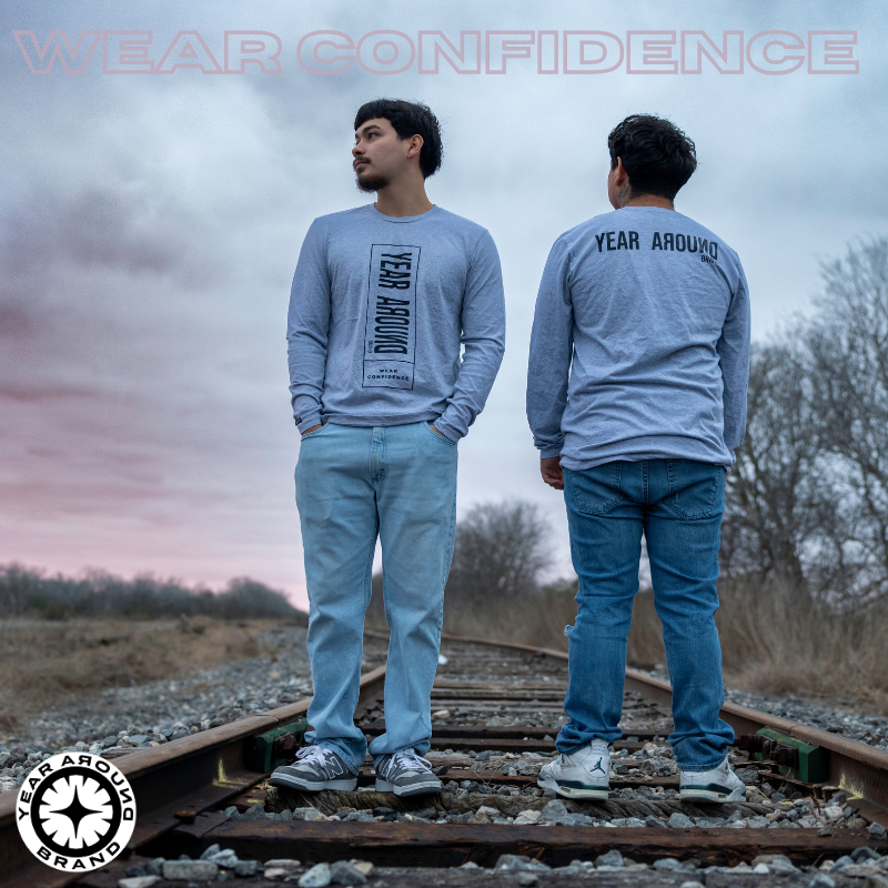 Wear Confidence Long Sleeve Tag Tee