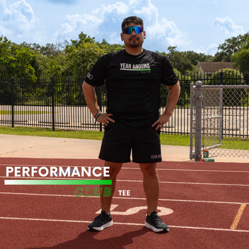 YEAR AROUND Club Performance Tee